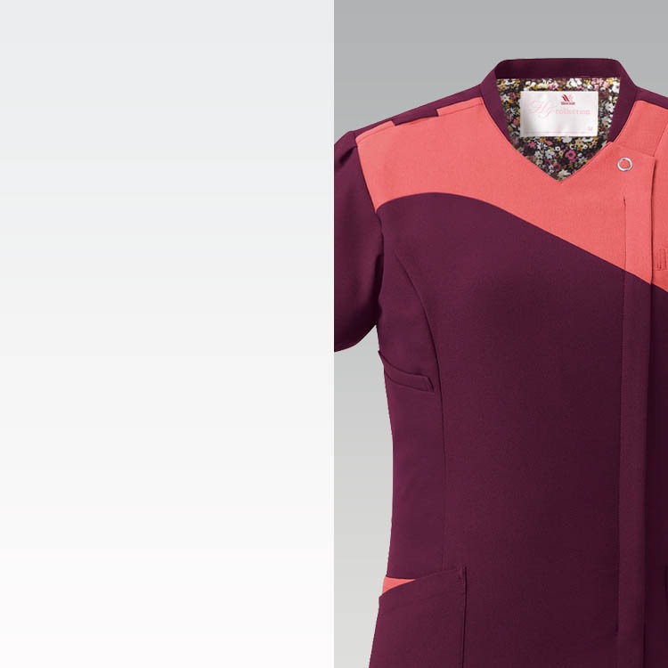 おしゃれスクラブ白衣