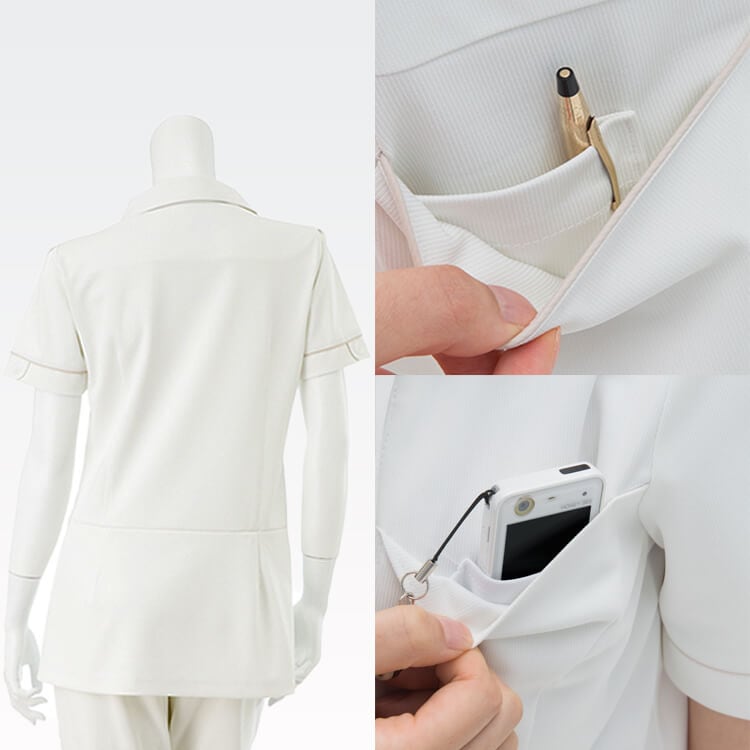 ビューティーサロン施術着