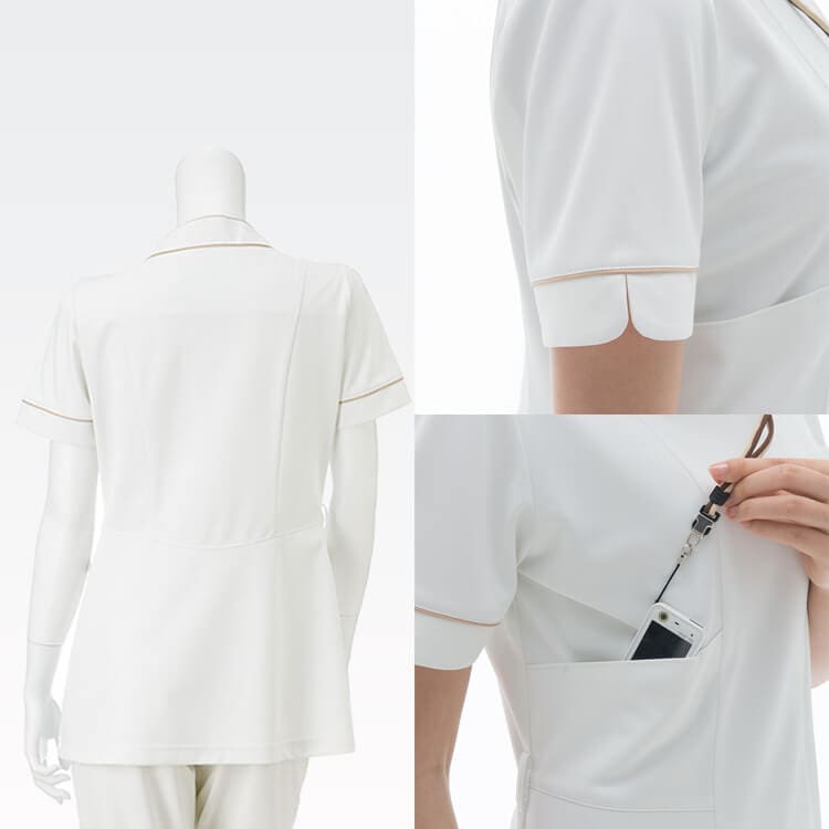 チュニック白衣