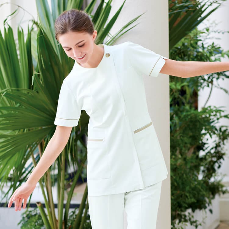 エステ制服おしゃれチュニック