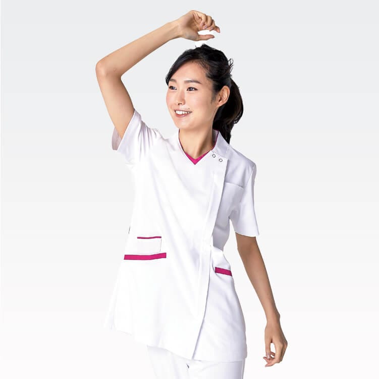 ナースウェア 透け防止