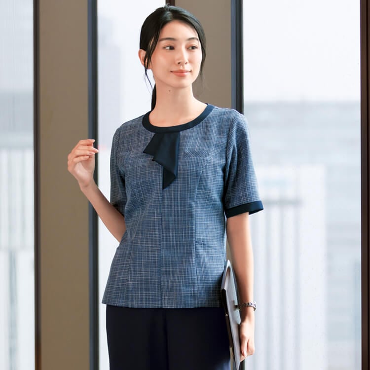 事務服プルオーバー