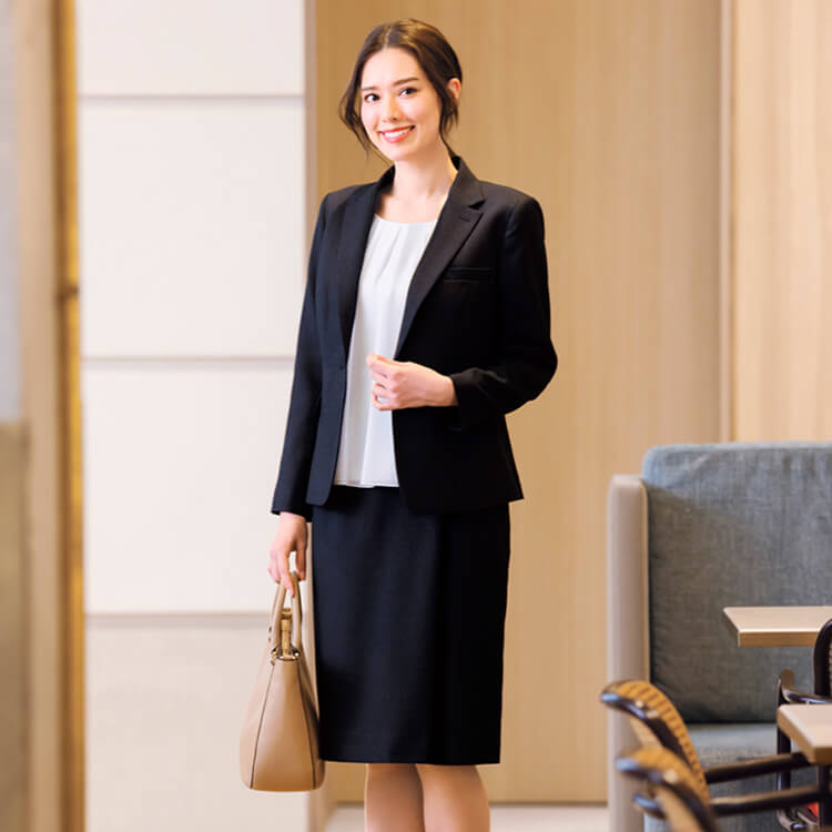 事務服ジャケット・レディース・オフィス制服・接客ユニフォーム【イーユニフォーム】