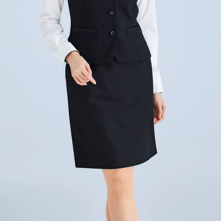 事務服タイトスカート オールシーズン