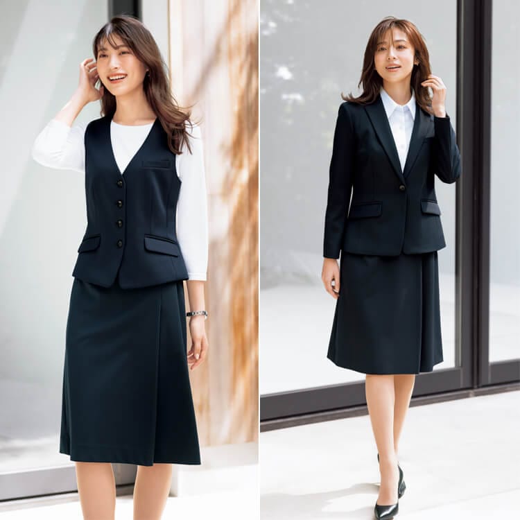 オフィススカート 丈長め