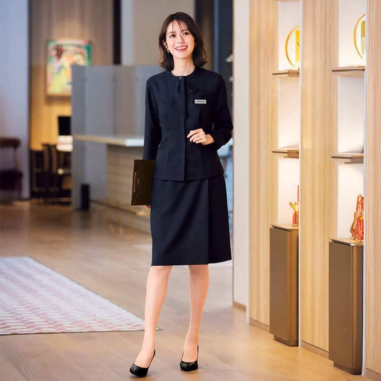 事務服・オフィススカート・タイトスカート・レディース・制服・おしゃれ・人気・おすすめ・ビジネスウェア