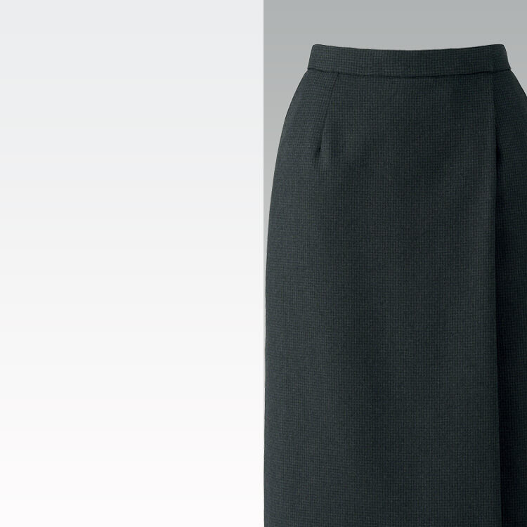事務服スカート・レディース・ECO素材・サステナブル・オフィス制服・上品・おしゃれ【イーユニフォーム】