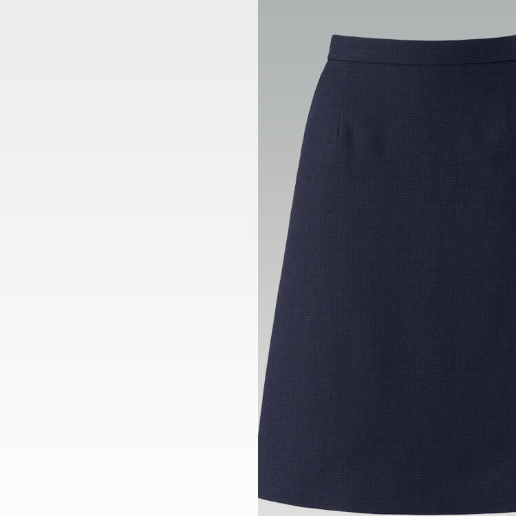 事務服・スカート・レディース・Aライン・エコ素材・オフィス制服・人気