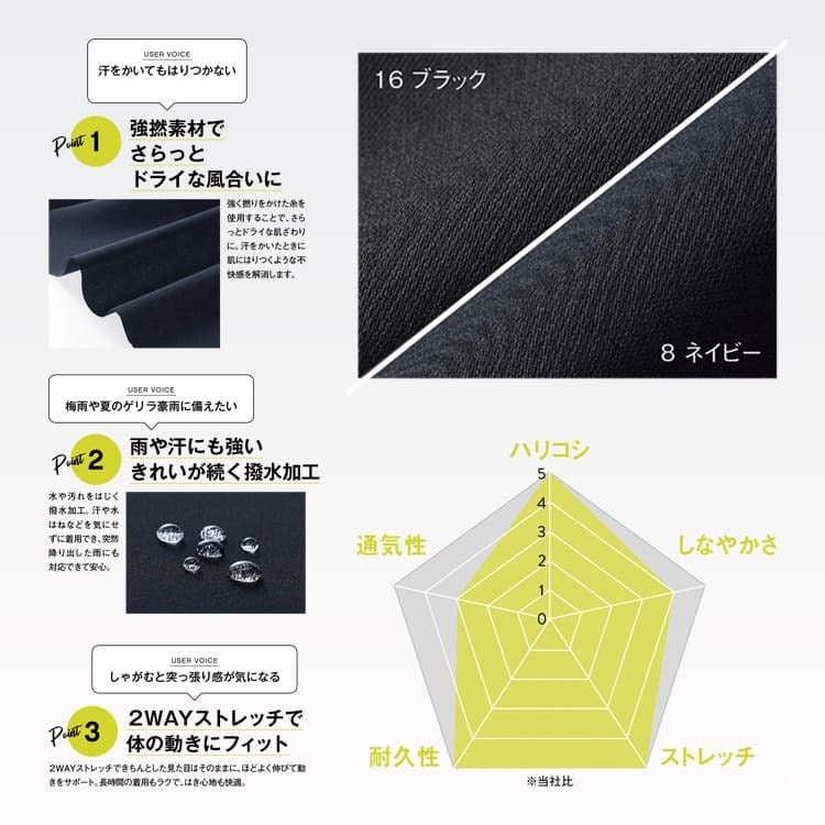 オフィス用Aラインスカート 後ろゴム仕様でウエストに優しくフィットする事務服 長時間デスクワークも快適な2WAYストレッチスカート