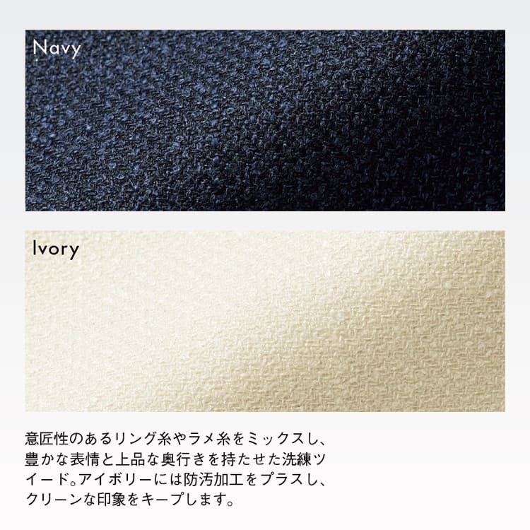 前ファスナー開きで着脱しやすく、両脇シームポケットなど実用性も備えたAudire制服 ワンピース。