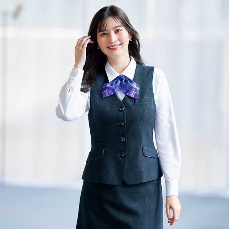 事務服おしゃれベスト