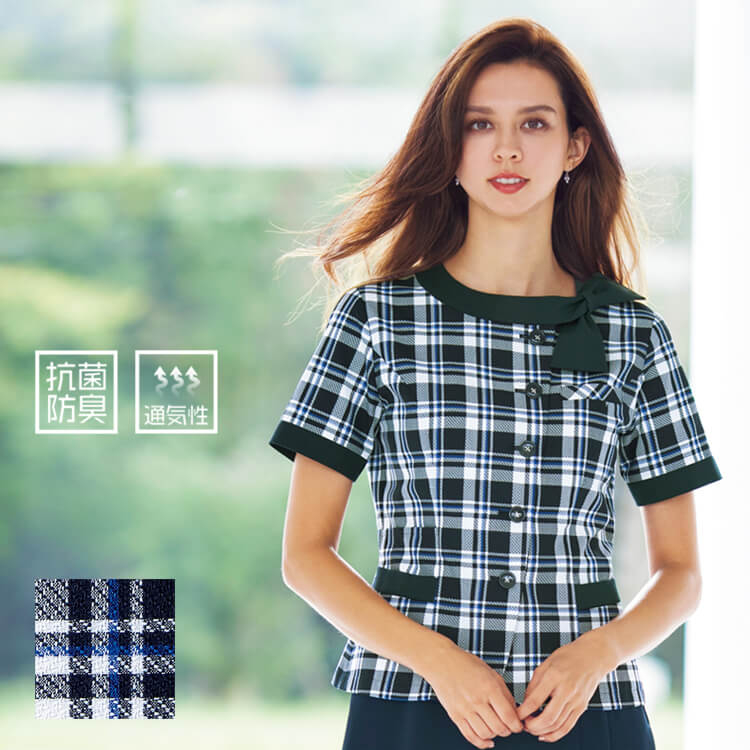 事務服オーバーブラウス