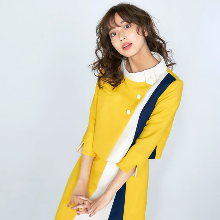 ショールーム受付制服 夏用