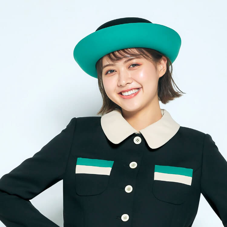 ショールーム帽子