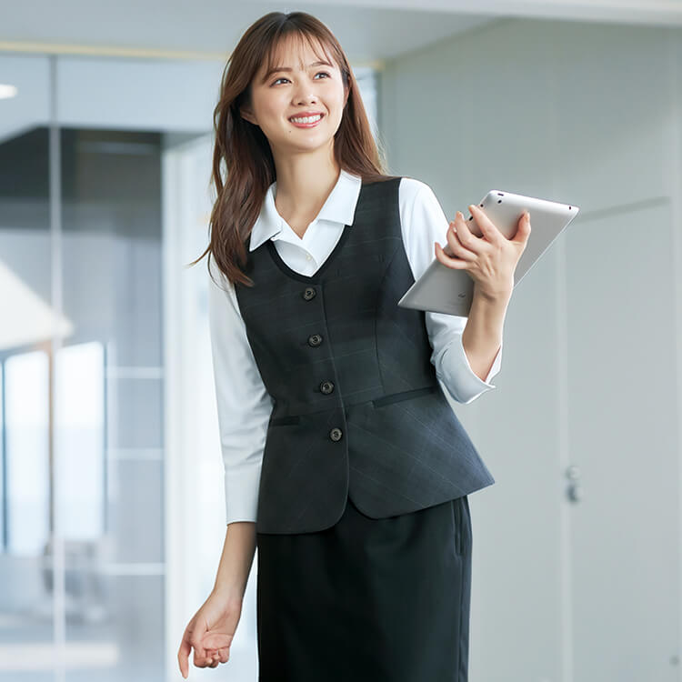 オフィス制服 おしゃれベスト