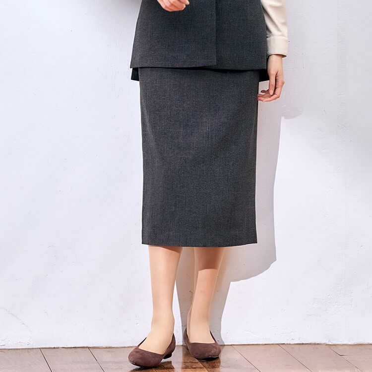 事務服ロングスカート