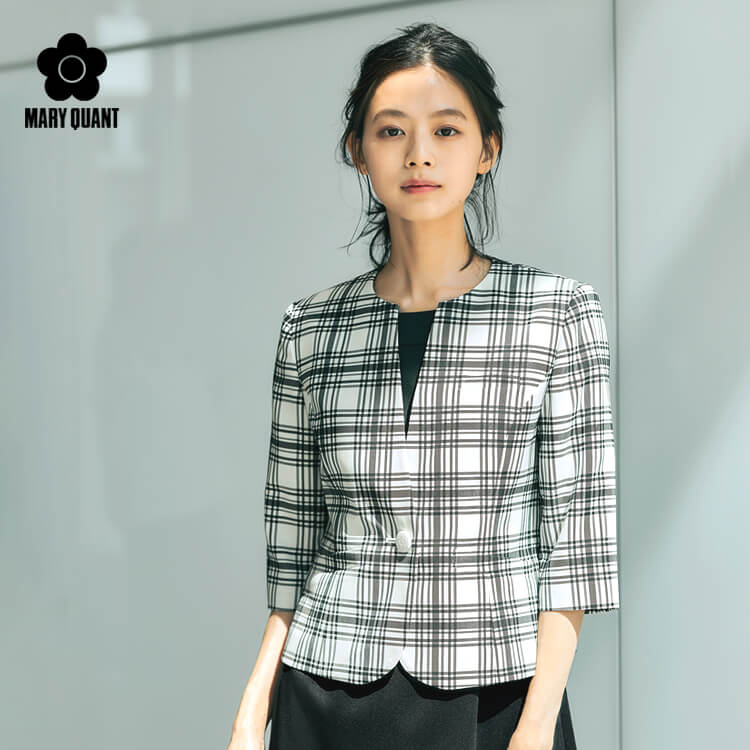 企業受付制服 夏用