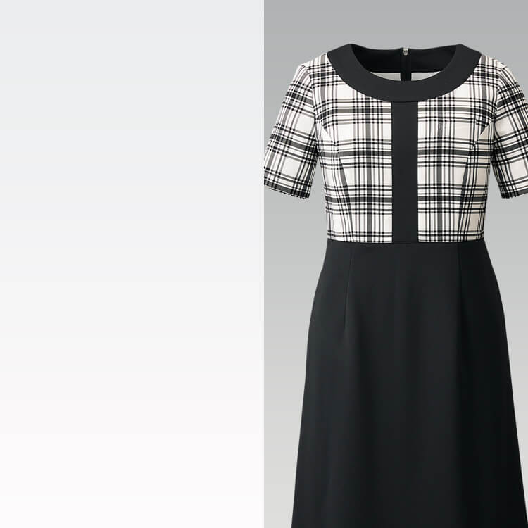 企業受付制服 夏服