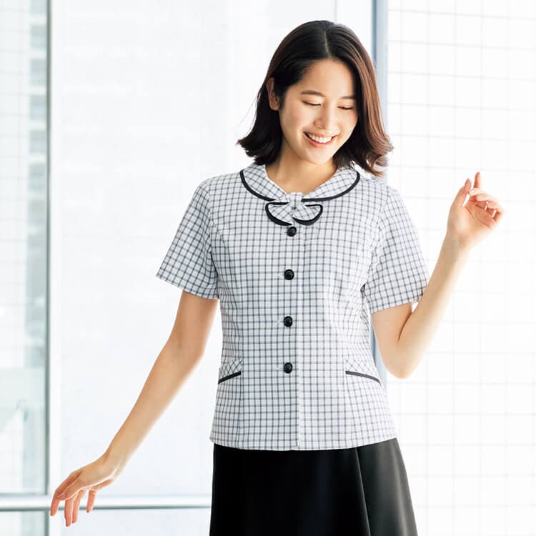 事務制服 オーバーブラウス