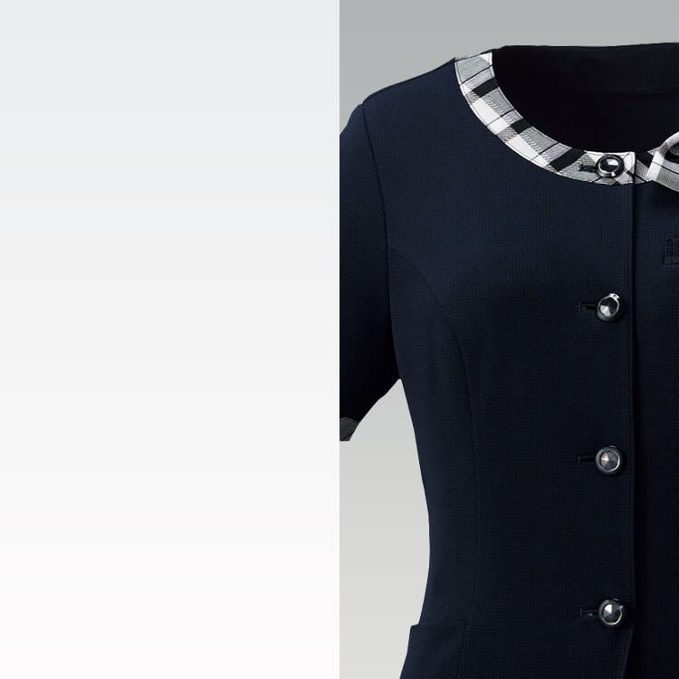 オーバーブラウス半袖制服