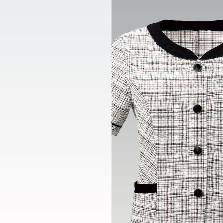 半袖ブラウス オフィスユニフォーム