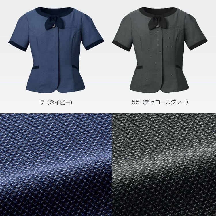 半袖オーバーブラウス　店舗制服