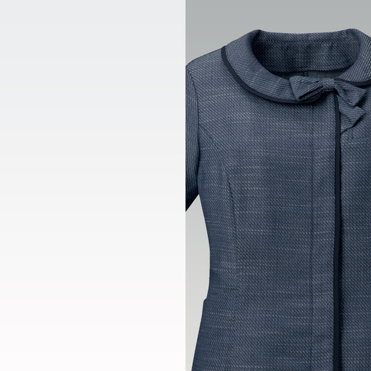 オフィス制服 オーバーブラウス