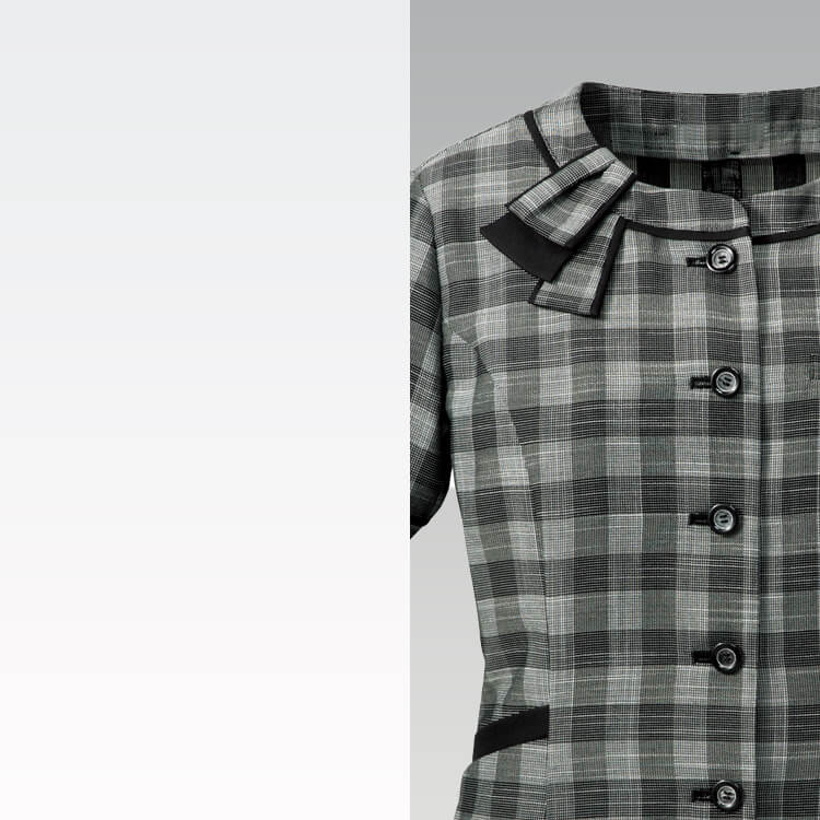 オフィス オーバーブラウス半袖