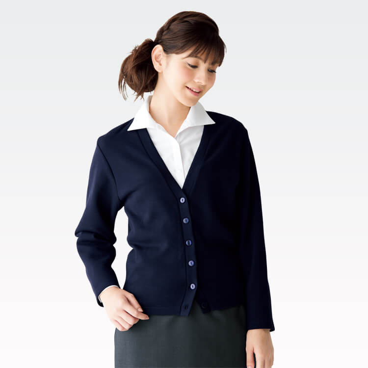 カーディガン事務服