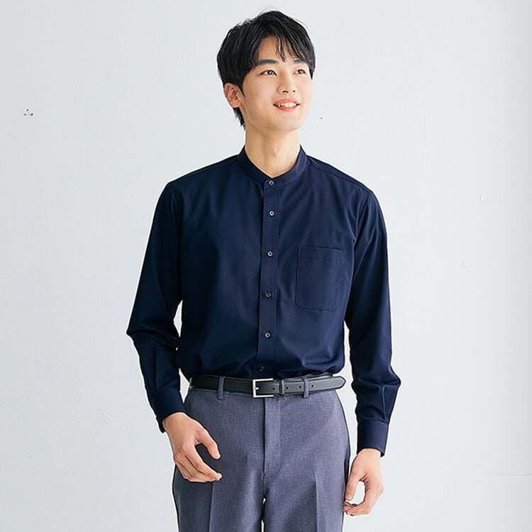 長袖シャツ制服メンズ