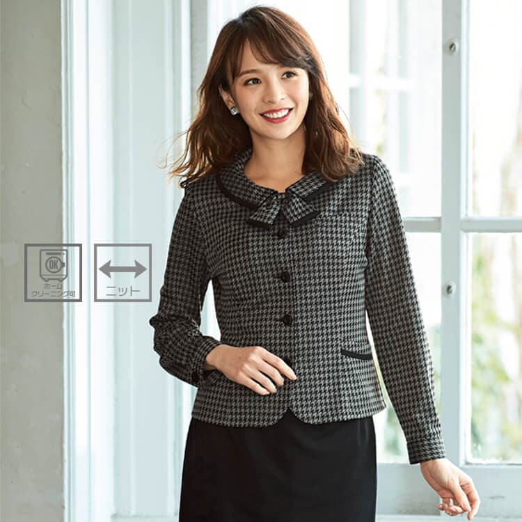 事務服オーバーブラウス長袖