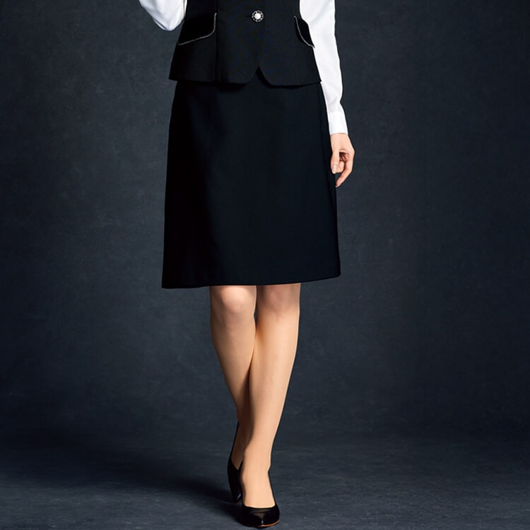 事務服・アンジョア・事務服セットアップ・スカート・Aライン