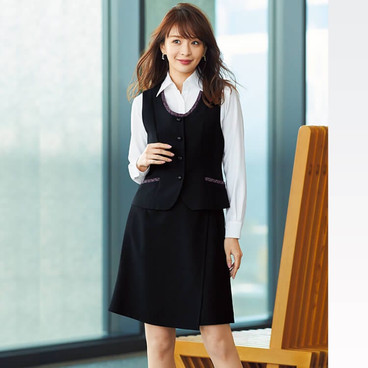 店舗制服キュロットスカート