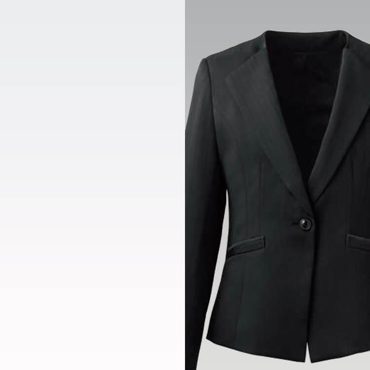 ジャケット ストレッチ素材 吸汗速乾 オフィス制服enjoy