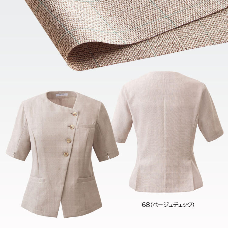 オフィス制服 夏用オーバーブラウス
