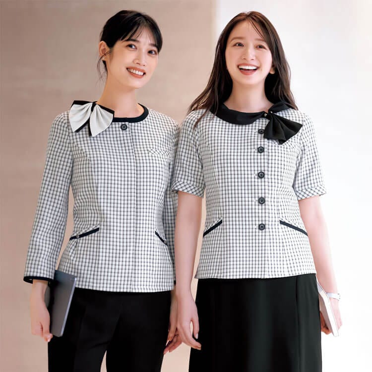 会社制服 オーバーブラウス