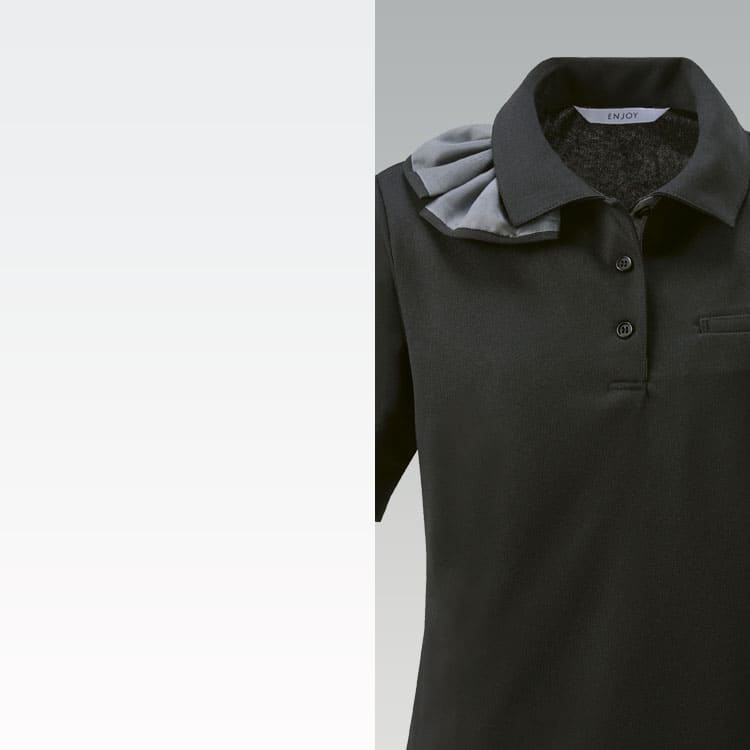 オフィス制服ポロシャツ 高機能｜制菌防臭加工でニオイを99.9%抑制。UVカット・2wayストレッチ・吸汗速乾を備えたENJOY (カーシーカシマ) のプロ仕様モデル