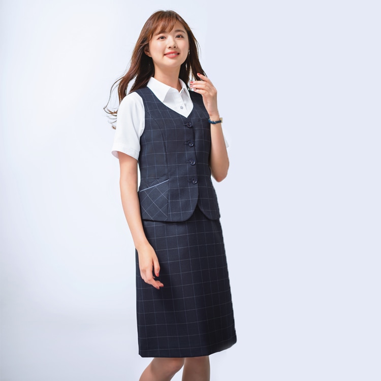 会社夏服スカート