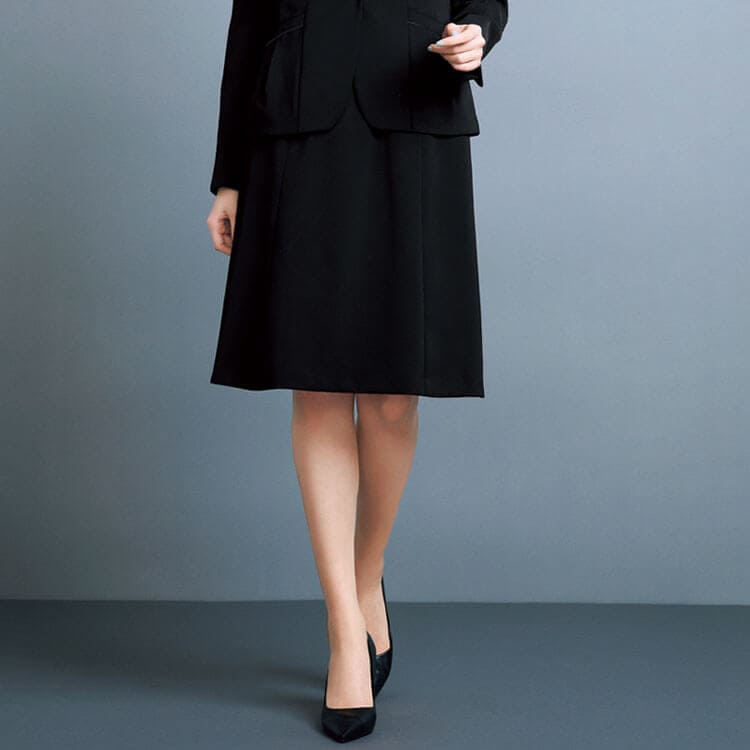 事務服フレアスカート