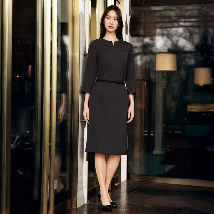 カーシーカシマ NAS069 事務服 スカート インフォメーション ホテル制服