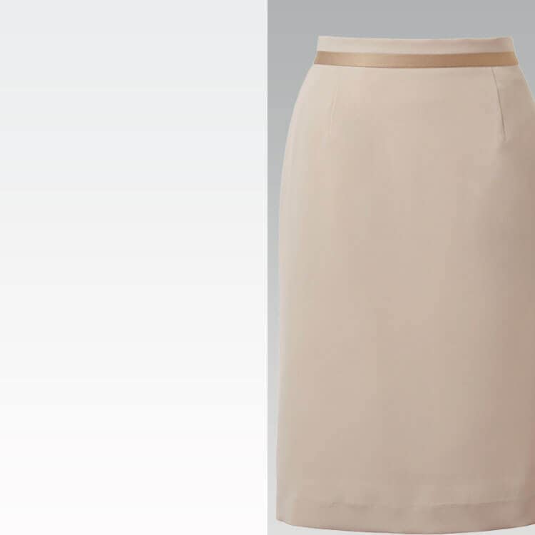 オフィス制服・レディースタイトスカート・インカムポケット付き・ストレッチ・洗える・上品スタイル