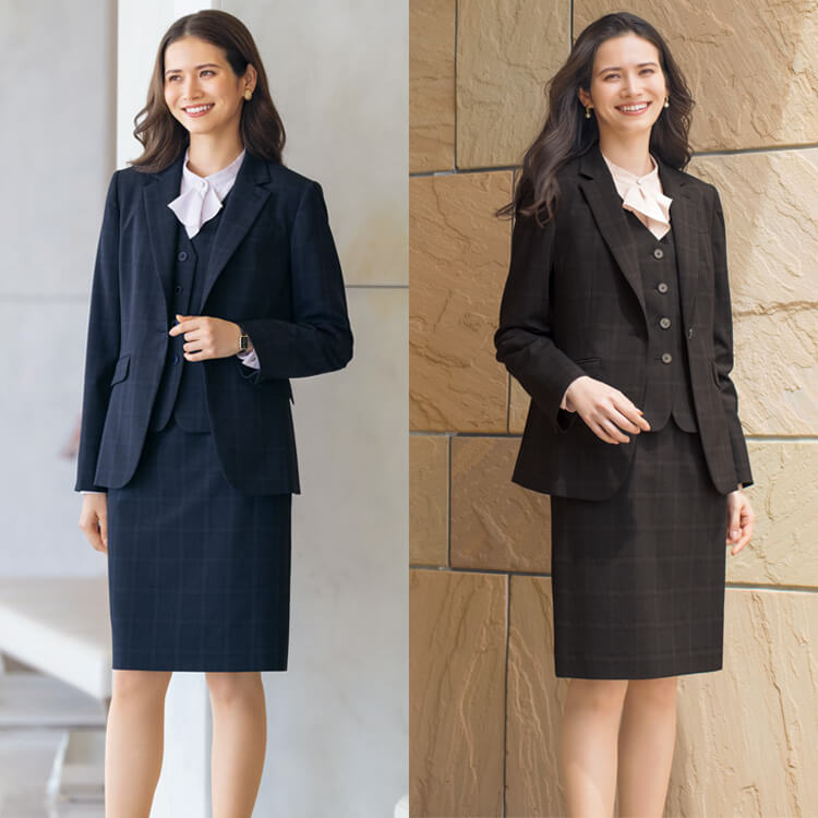 会社制服タイトスカート