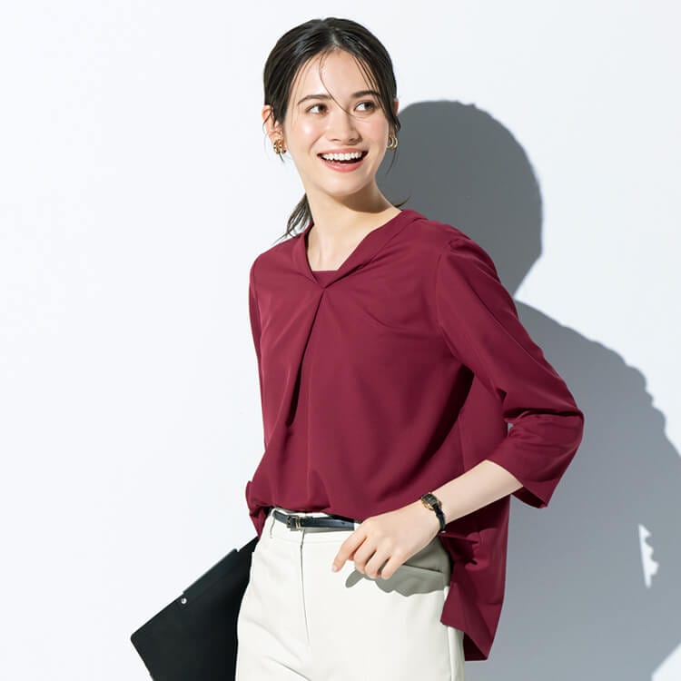 オフィス制服プルオーバー