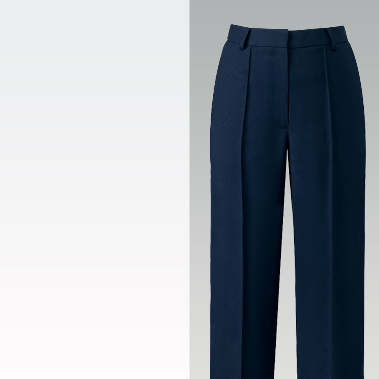 オフィスユニフォームパンツ夏用