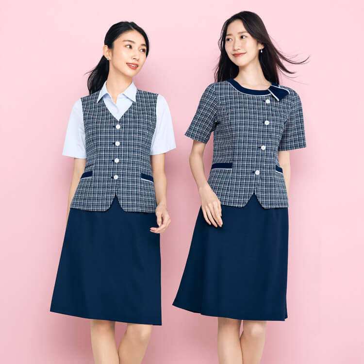 オフィス制服オーバーブラウス