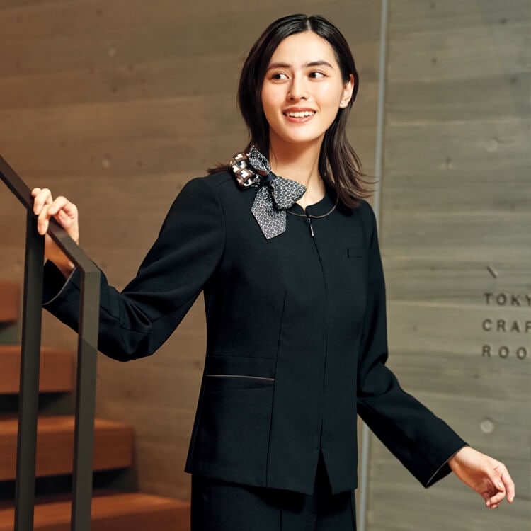 オフィス制服長袖夏用