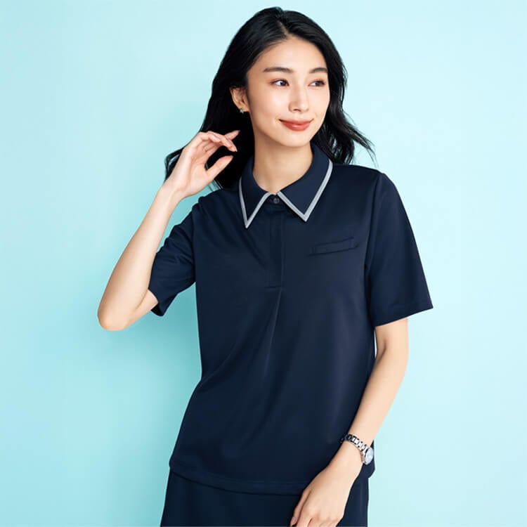 オフィス制服ポロシャツ