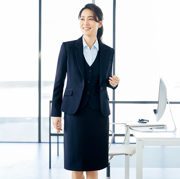 タイトスカート制服イージーケア