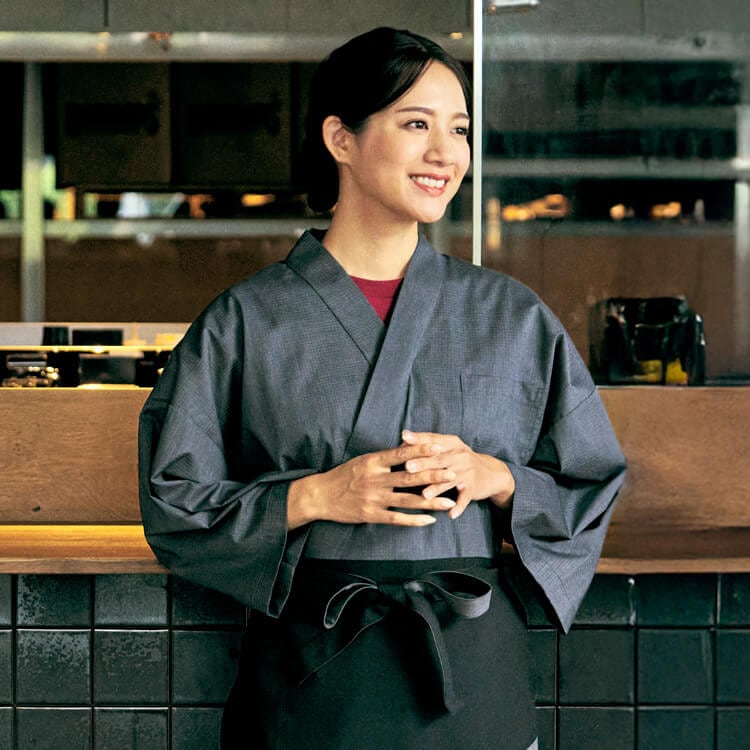 和食店制服シャツ