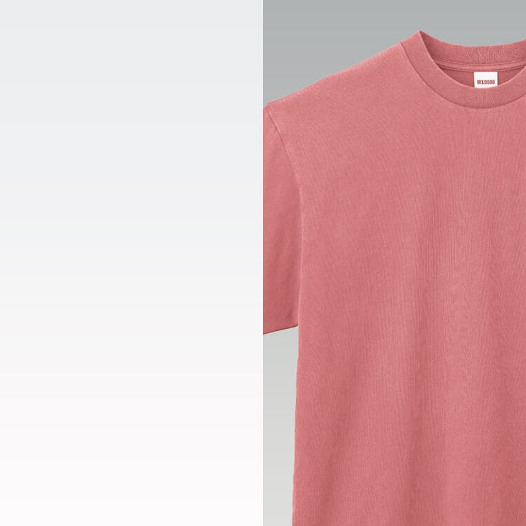 飲食店ユニフォーム・Tシャツ・綿100％・おしゃれ染め・ヴィンテージ風・業務用ウェア・カフェユニフォーム